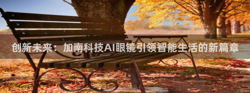 创新未来：加南科技AI眼镜引领智能生活的新篇章